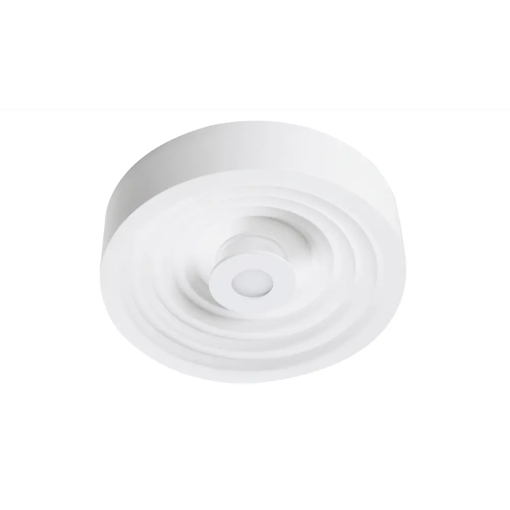 Светильник настенно-потолочный Gesso Ring 10218/S, 15 м², белый свет, цвет белый Escada STLM-2153261