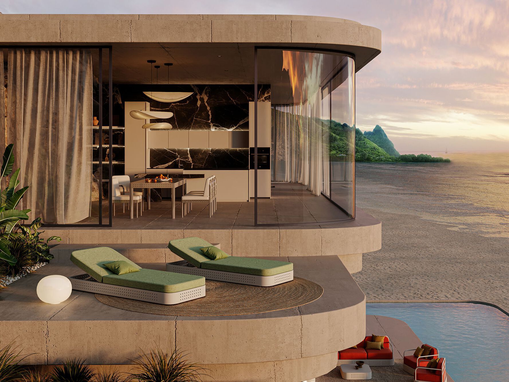 Ткань сад диван Walters Lifesaver ARCH-00086876 - Вид №4