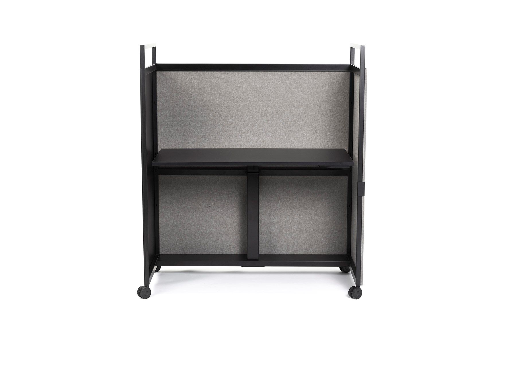 Рециркулированный ПЭТ регулируемая высота стол на колесах с электрической розеткой ECHOJAZZ MCART ARCH-00131553 - Вид №30