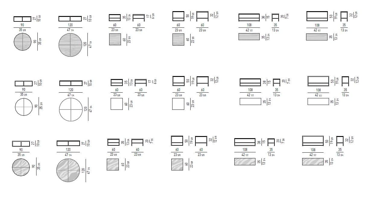 Журнальный столик Minotti Calder Bronze ARCH-00083366 - Вид №3