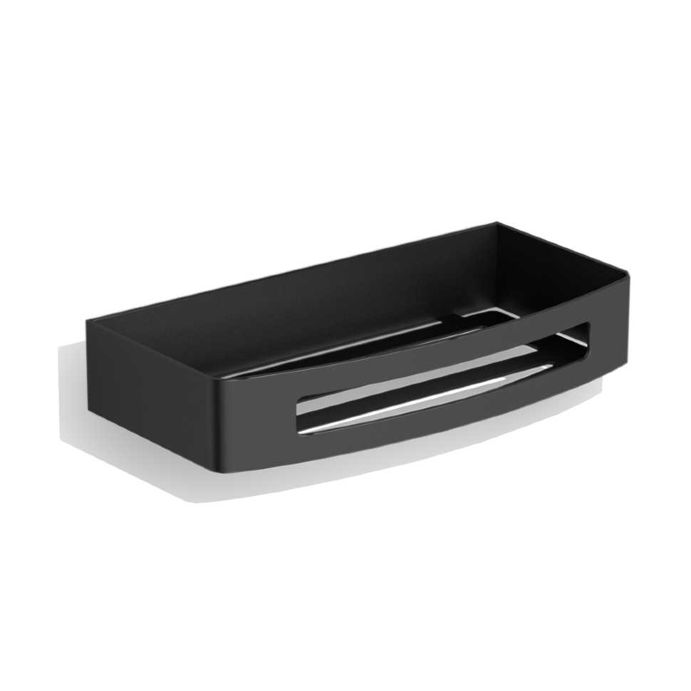 75160-BPC Душевая полка VICO подвесная цвет черный матовый LANGBERGER VICO, BLACK EDITION