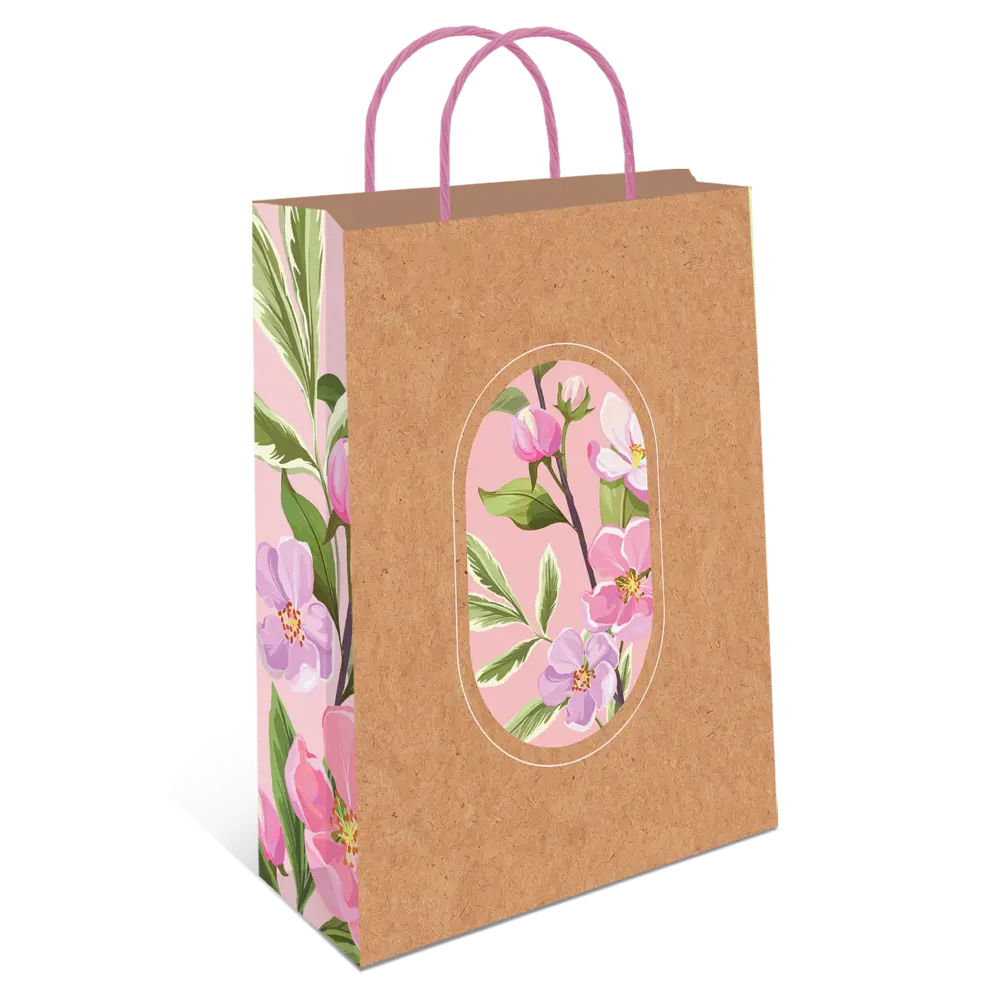 Подарочный пакет Арт и дизайн Крафт 26x32x12 см цвет разноцветный STLM-2046268 - Вид №3