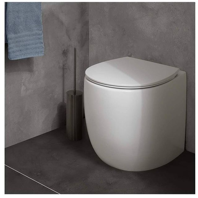 S557T0R0V7.121 Приставной унитаз напольный Зеленый A. e T. Italia Dot Италия AeT ITALIA DOT 2.0 - Вид №2