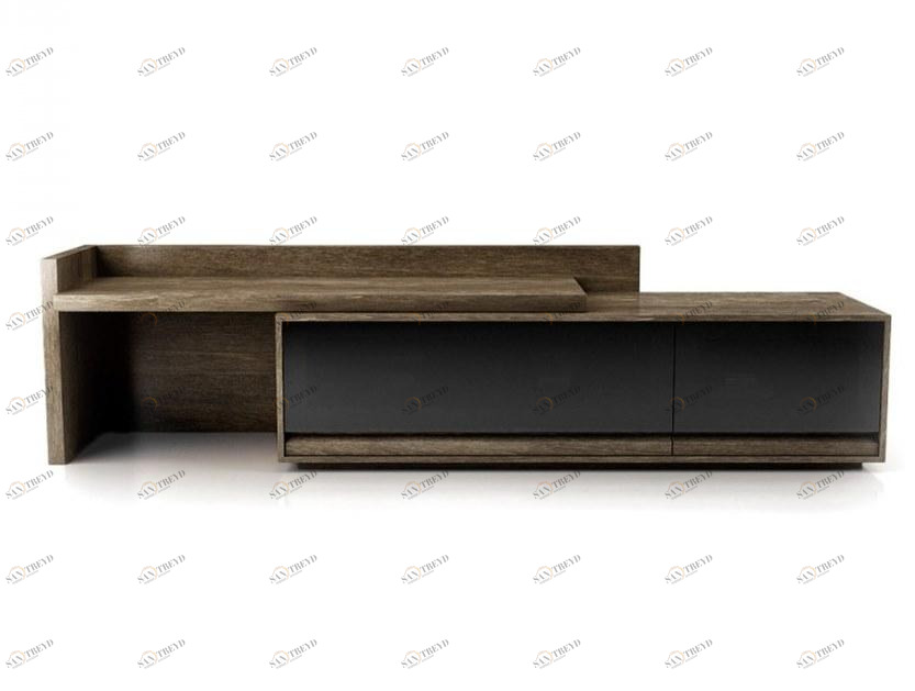 Huppé Тумба под ТВ из дерева и стекла с ящиками Studio 4551-4502l HUPPE