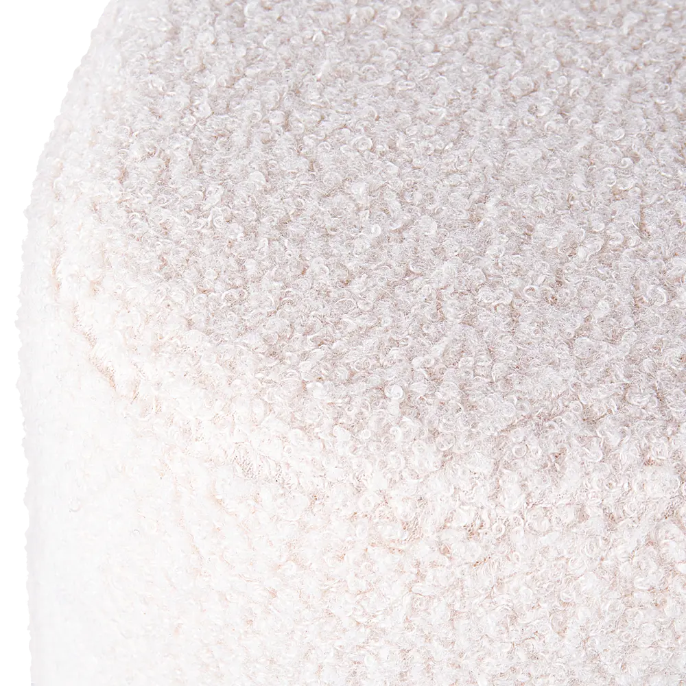 Santreyd Пуф треугольный букле молочно-кремовый 45×38 см 89392878 STLM-1465852 - Вид №1