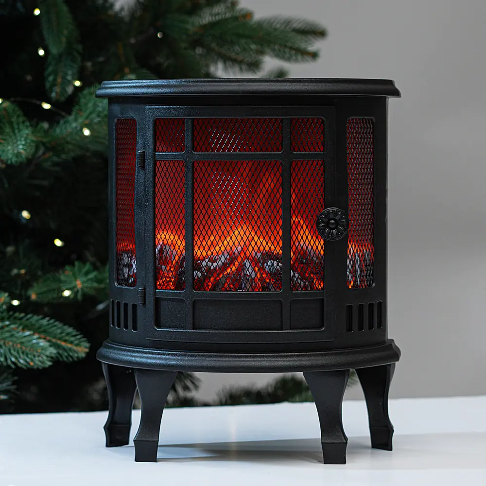 89367796 Светодиодный декоративный светильник-камин "Альтаис" пластик 25x13x30см STLM-1511764 Santreyd 