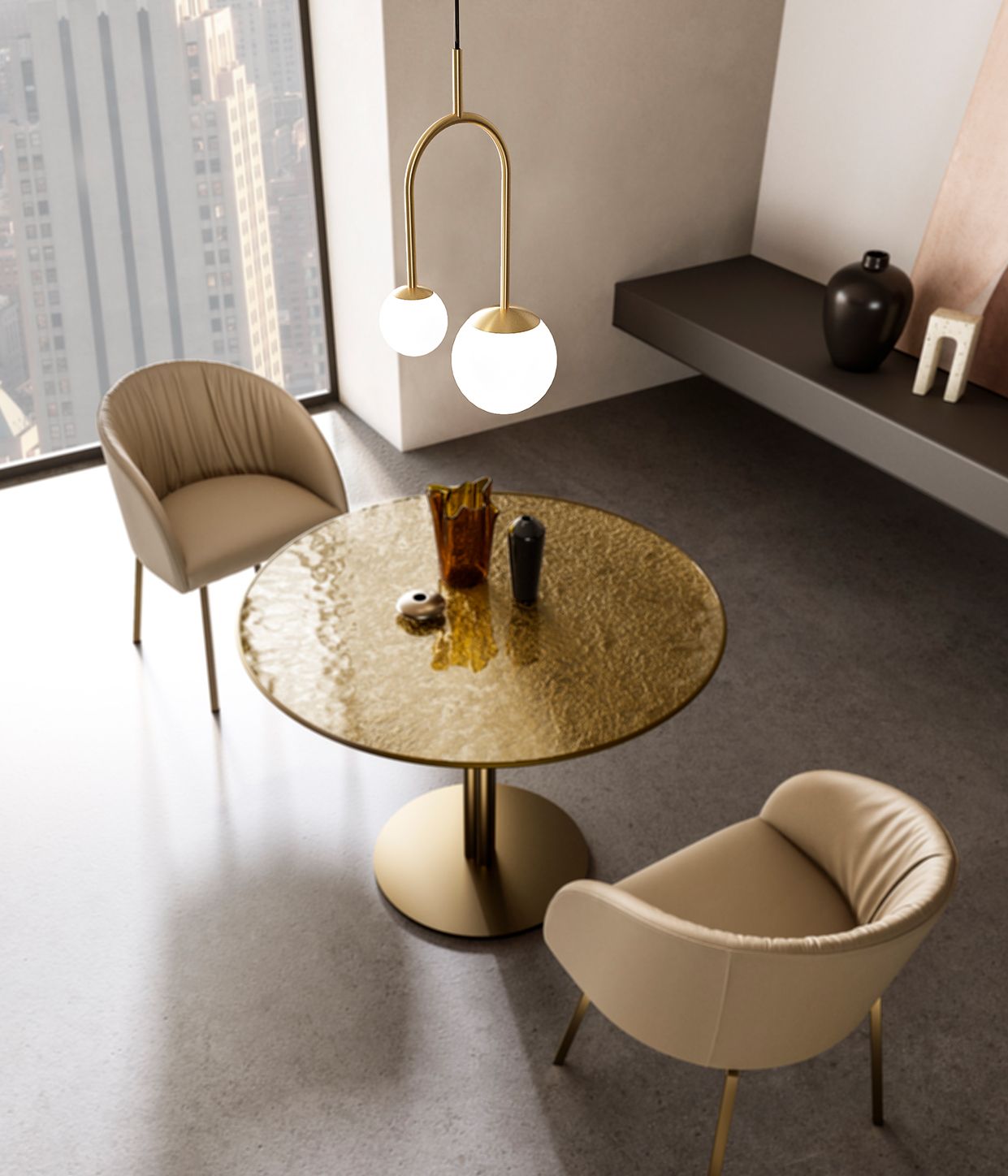 Металлический подвесной светильник EFORMA декор ARCH-00036569 - Вид №1