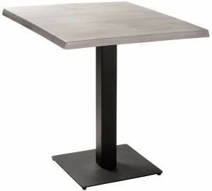 2652 Стол Квадро 80*80 Белое дерево R-HOME