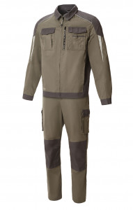 4974815 Костюм  NEW серый хаки графит STATUS  Летняя спецодежда  размер 48-50/182-188