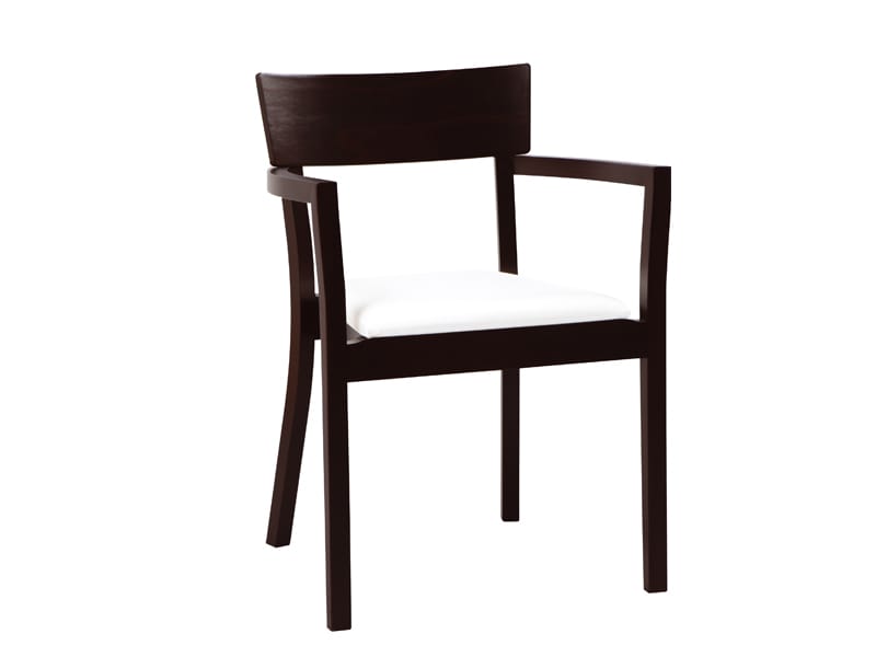 Деревянный мягкий штабелируемый стул TON ARCH-00089996 - Вид №4