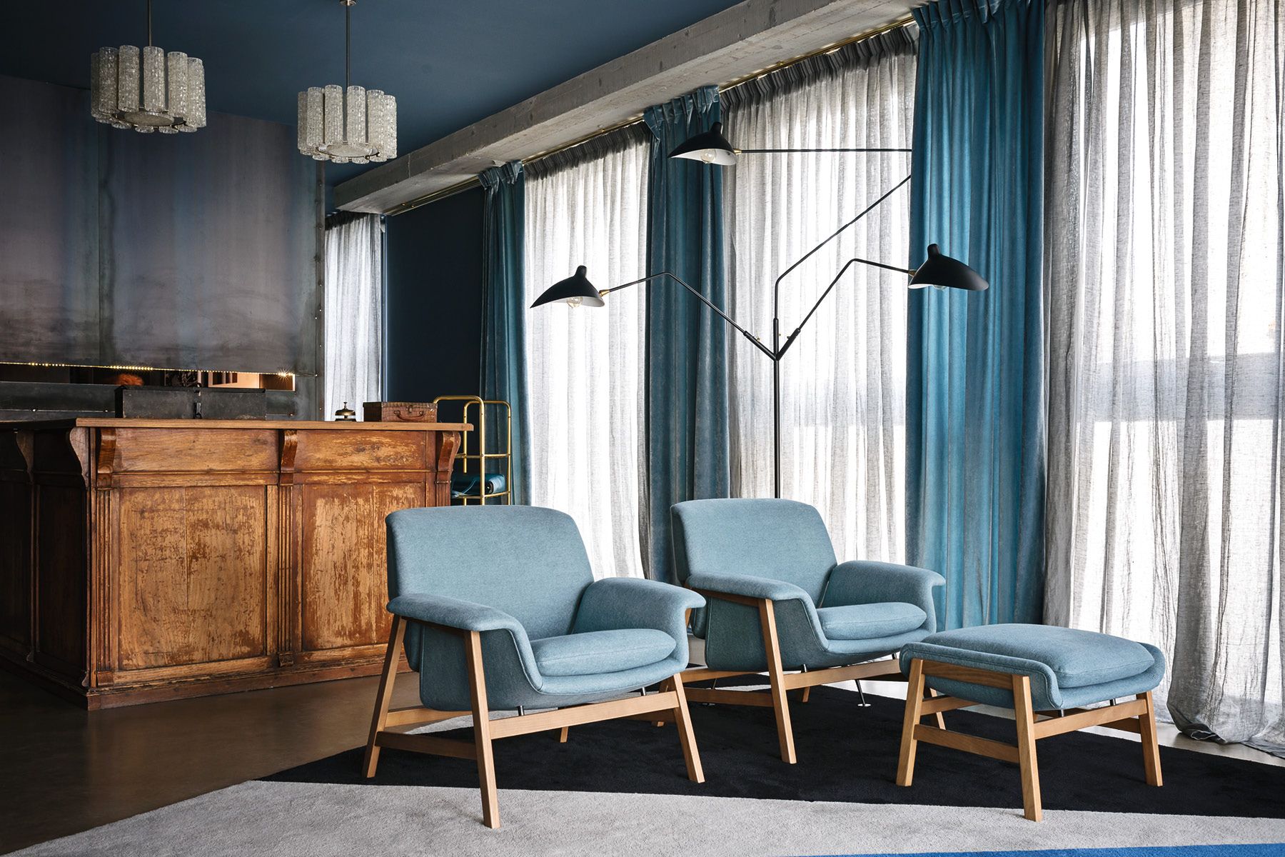 Тканевая подставка для ног Tacchini Agnese ARCH-00122518 - Вид №1