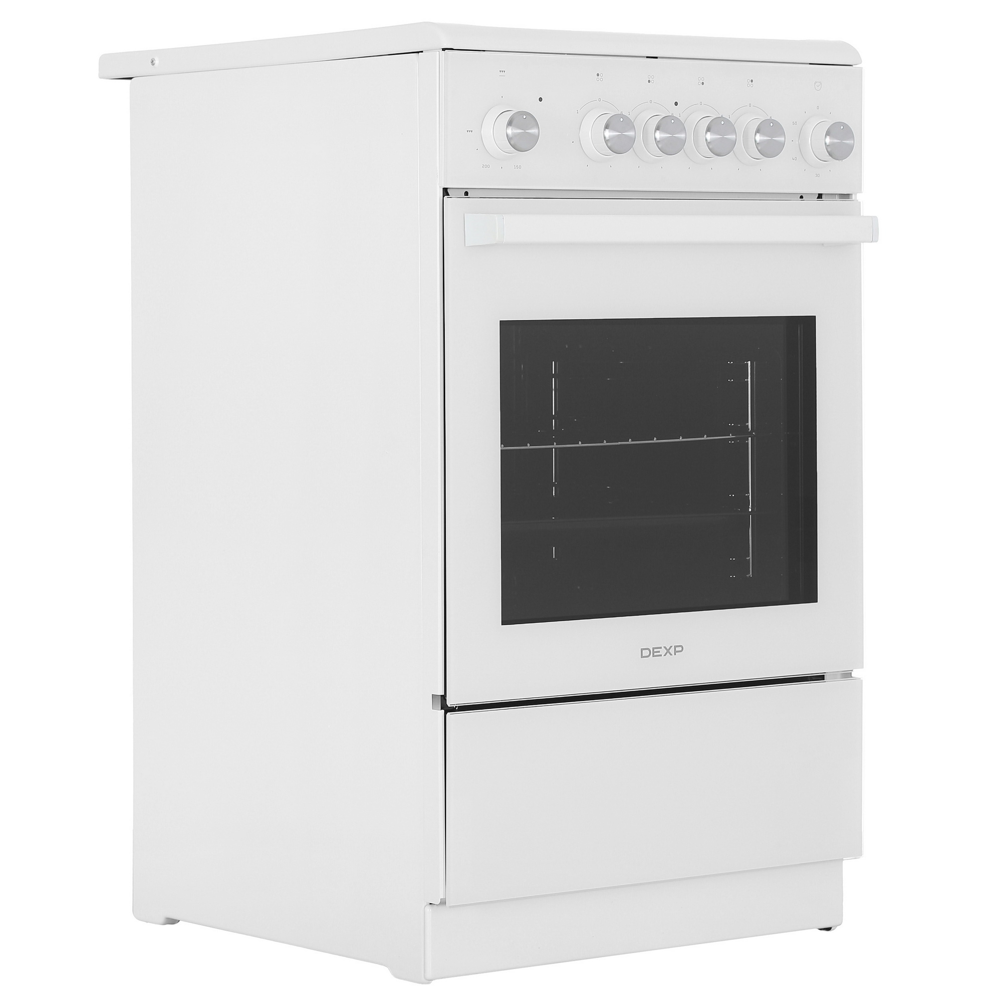 9082373 Электрическая плита DEXP E25-1W белый STDN-0143932 - Вид №1