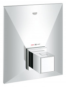 19887000 Внешняя часть центрального термостатического смесителя Grohe Allure Brilliant хром