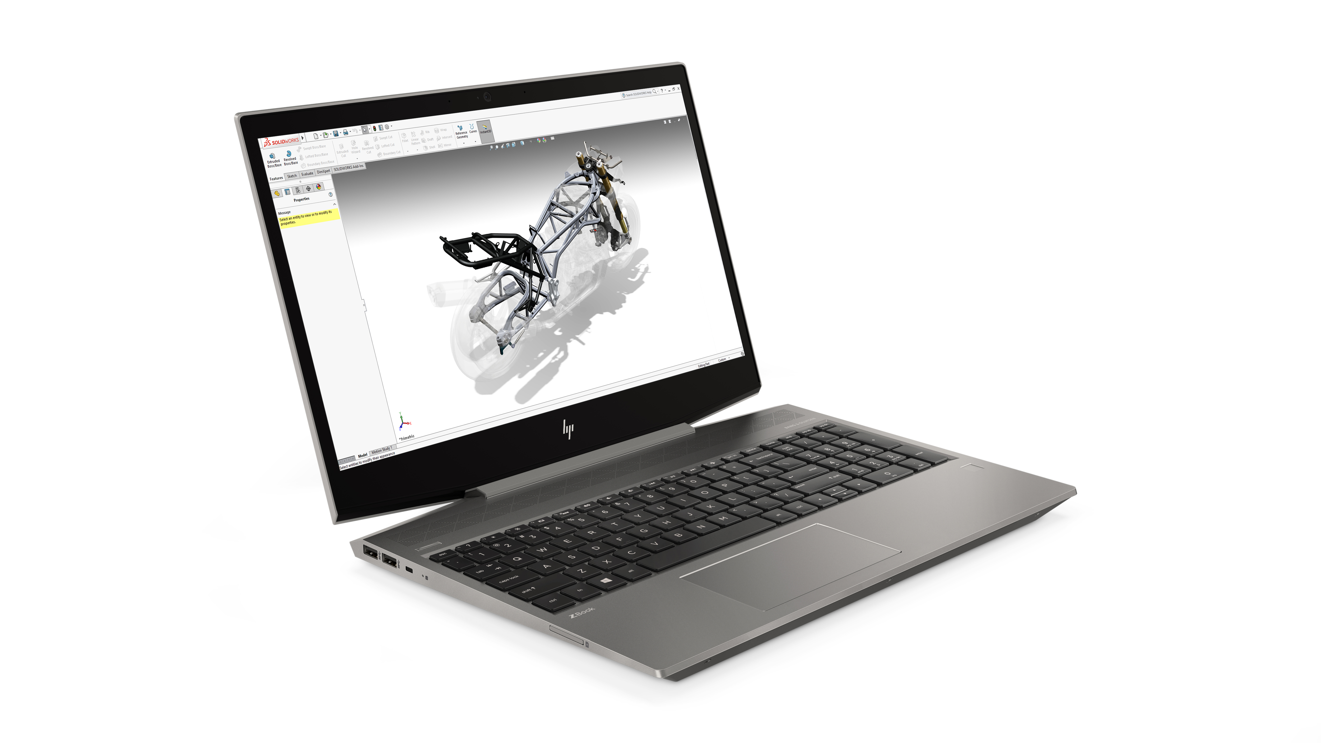 2ZC56EA#ACB zbook 15v g5 15.6"(1920x1080)/intel core i7 8750h(2.2ghz)/16384mb/256ssdgb/nodvd/ext:nvidia quadro p600/70whr/war 1y/2.16kg/silver/w10pro HP Santreyd  - Вид №1