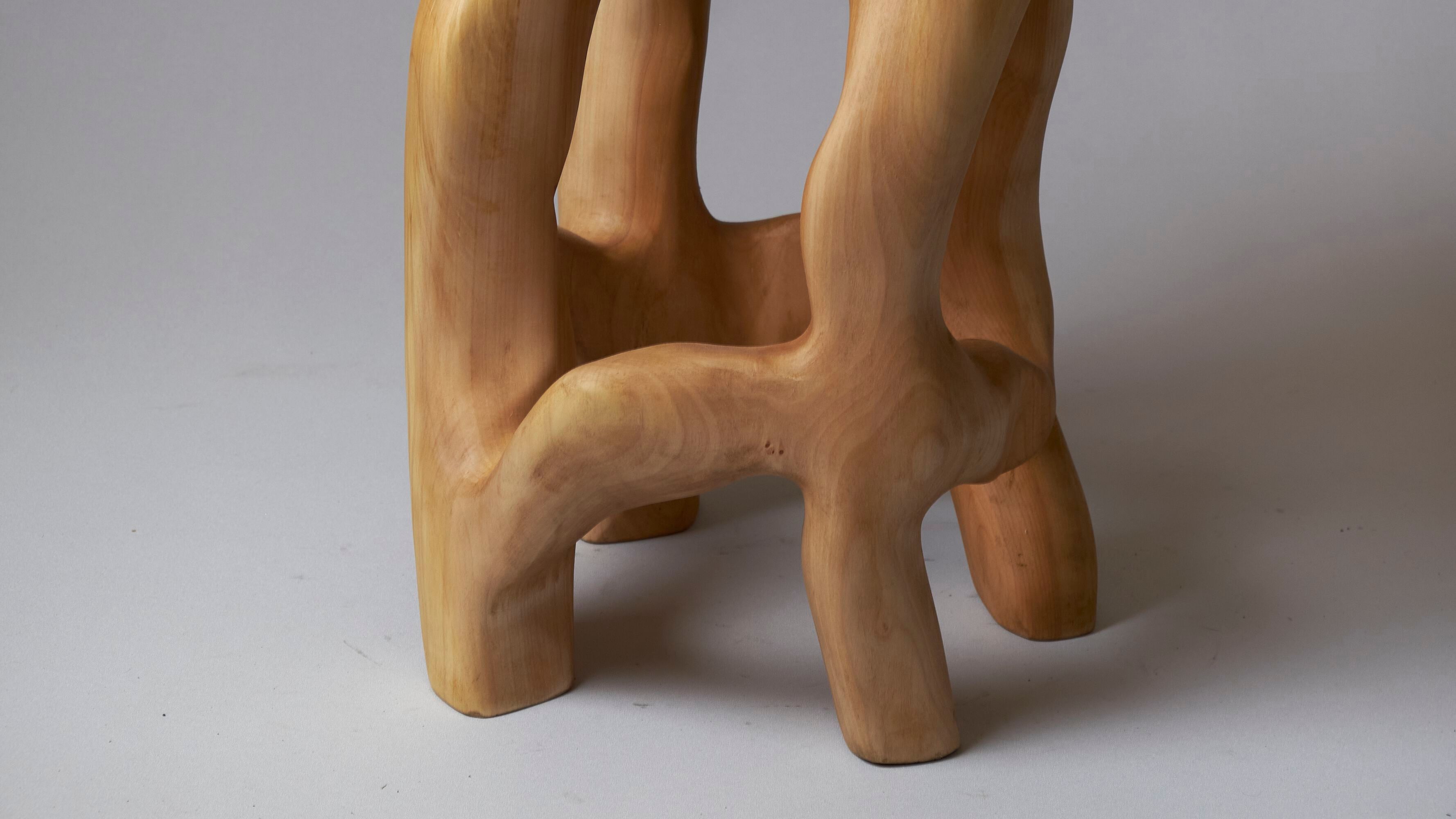 Деревянный журнальный столик / табурет Logniture Satyrs ARCH-00029617 - Вид №11