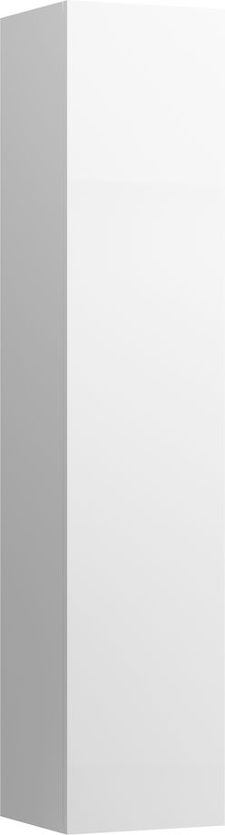 H4082870336431 Высокий шкафчик, 1 дверца, крепление на петли слева, 4 стеклянные полочки LAUFEN PRO