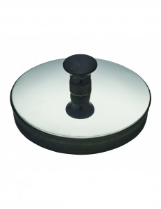 005200 000 00  Сливная пробка с крышкой, Д. 41,5 / 45 мм, хромированная Valentin Хром