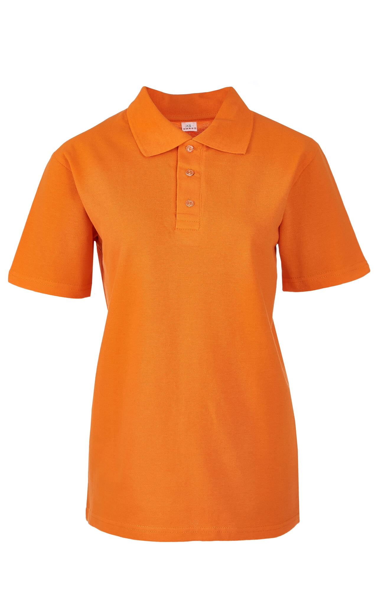 66385 Тенниска-поло оранжевая  Одежда для салонов красоты  размер L (50) Спецодежда  - Вид №4