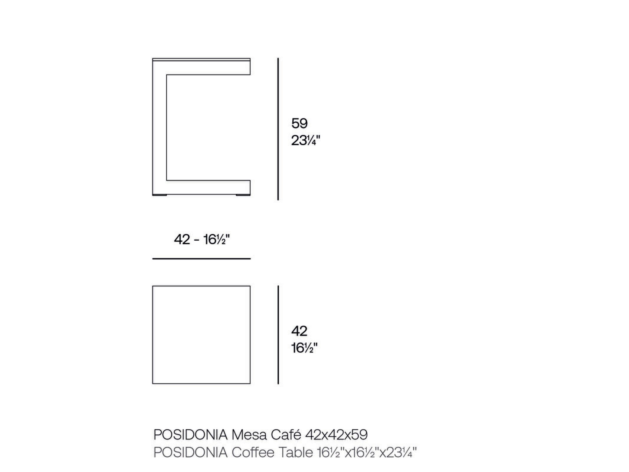 Сервисный садовый столик Vondom Posidonia ARCH-00045029 - Вид №2