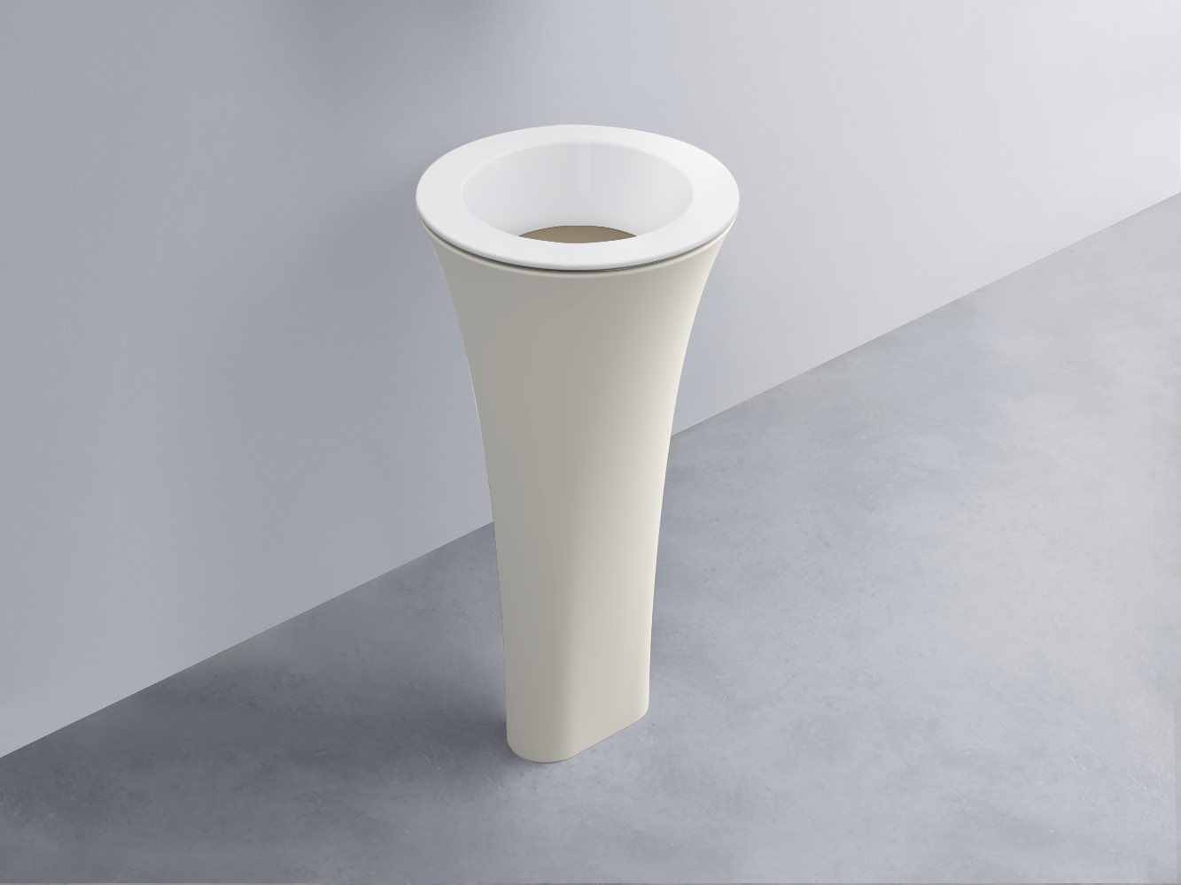AMLA45-BL+AMPILT-AV+AMCOLT-TL Раковина Amedeo Tondo отдельностоящая cielo Enjoy + Amedeo Ceramica Cielo