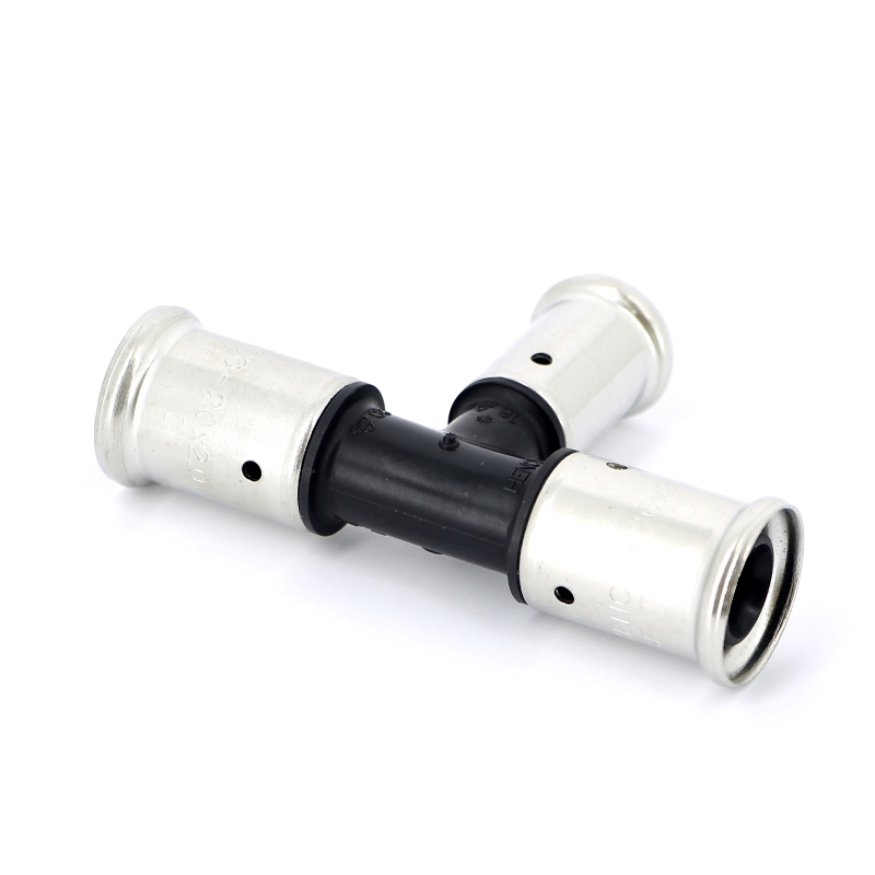 Тройник пресс PVDF HENCO 20x16x20 10PK201620 - Вид №2