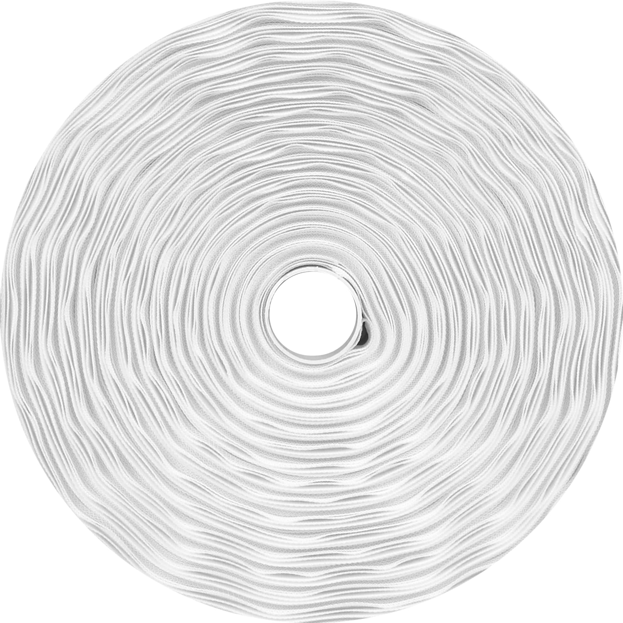 15707463 Лента шторная параллельная 65 мм цвет белый Santreyd  - Вид №2