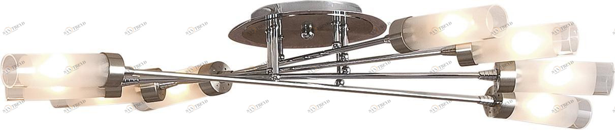 Потолочная люстра Citilux Хеликс CL109181 CITILUX ХЕЛИКС 182344 Хром 