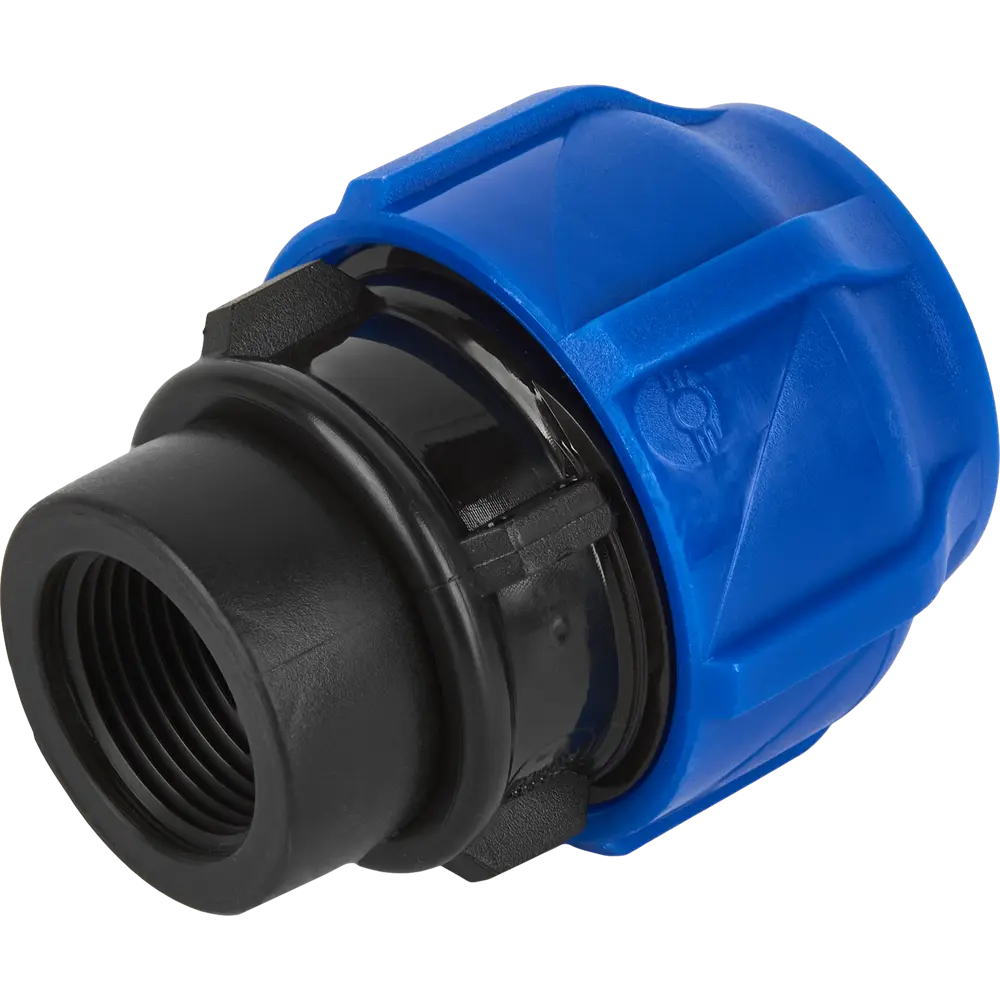 Муфта комбинированная ПНД Valfex 3/4"x32 мм ВР 121001232034 89106765 STLM-2066522  - Вид №1