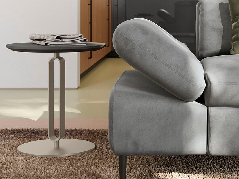 Круглый деревянный журнальный столик Febal Casa RIO ARCH-00094915 - Вид №1