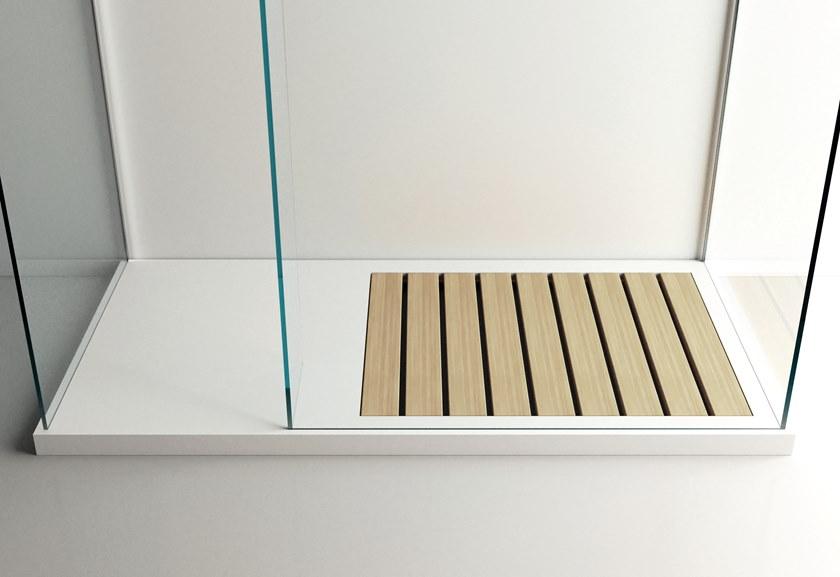 MOMA Design Решетчатый прямоугольный поддон с твердой поверхностью  Osw  - Вид №2