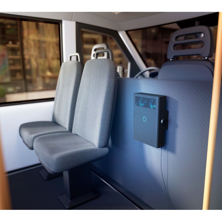 ОВУ-22 Автомобильный рециркулятор бактерицидный ОВУ-22 для маршруток, автобусов, коммерческого автотранспорта Santreyd 