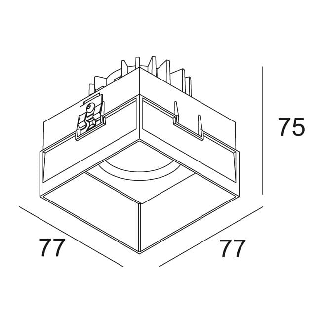 Регулируемый светодиодный прожектор Deltalight Carree ARCH-00143308 - Вид №8
