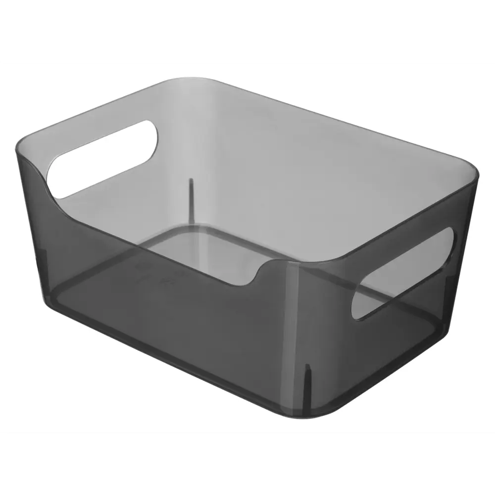 Корзина Сканди 24x9x17 см полипропилен цвет черный 89351040 STLM-2109346 Santreyd Scandi - Вид №1
