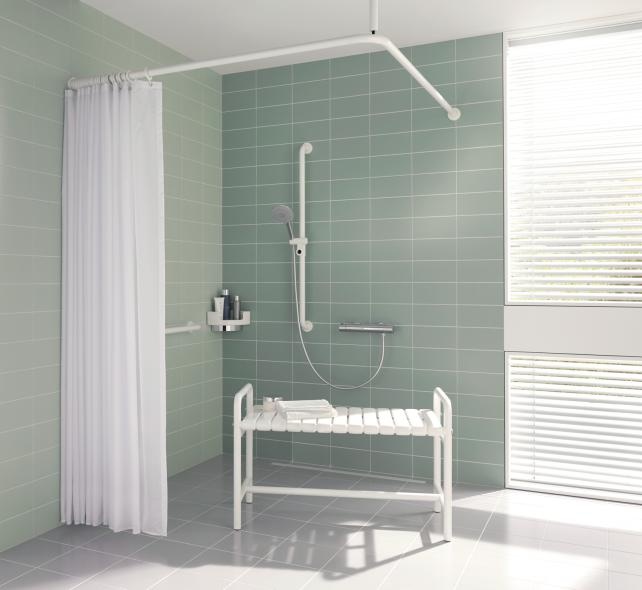 AQ1.32T50040 Безопасный сенсорный термостат для душа HEWI Kids - Вид №2