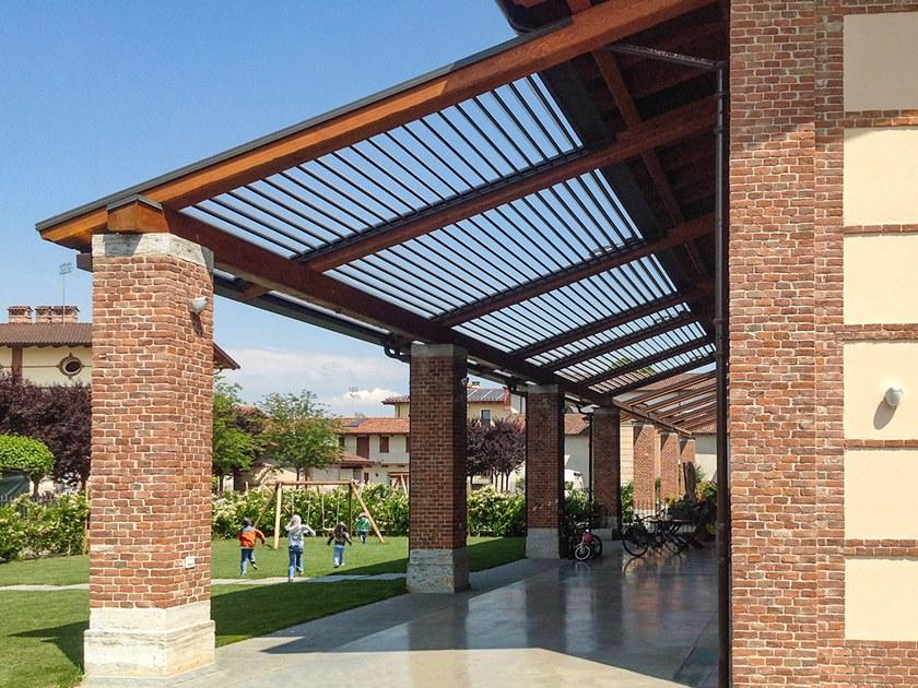 ADARTE Алюминиевая пергола с регулируемыми жалюзи  A101  - Вид №7