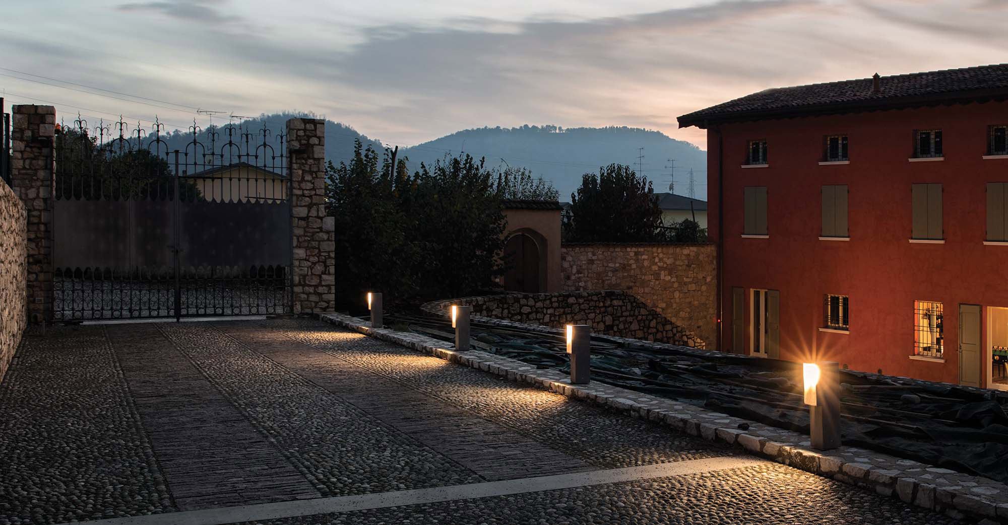 6090819 Мобильный светильник Platek BLOCK Paletto  BLOCK H. 700 mm - LED 3000K 2 Openings  - Вид №3