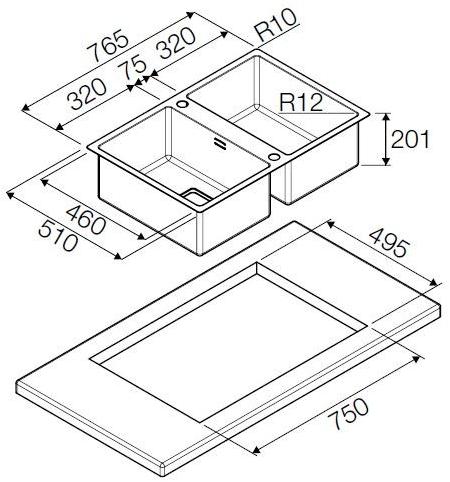 Накладная раковина на столешницу  овальная Fulgor Milano sun-id-1348730 - Вид №1