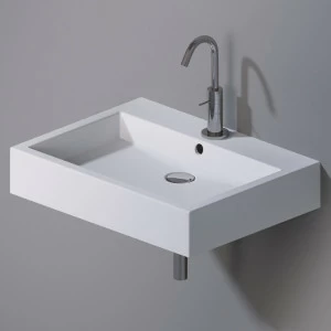 L267101 Подвесная раковина настенная прямоугольная A. e T. Italia Tank белая