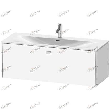BR421401818 Brioso Тумбочка подвесная Белый матовый, декор Duravit