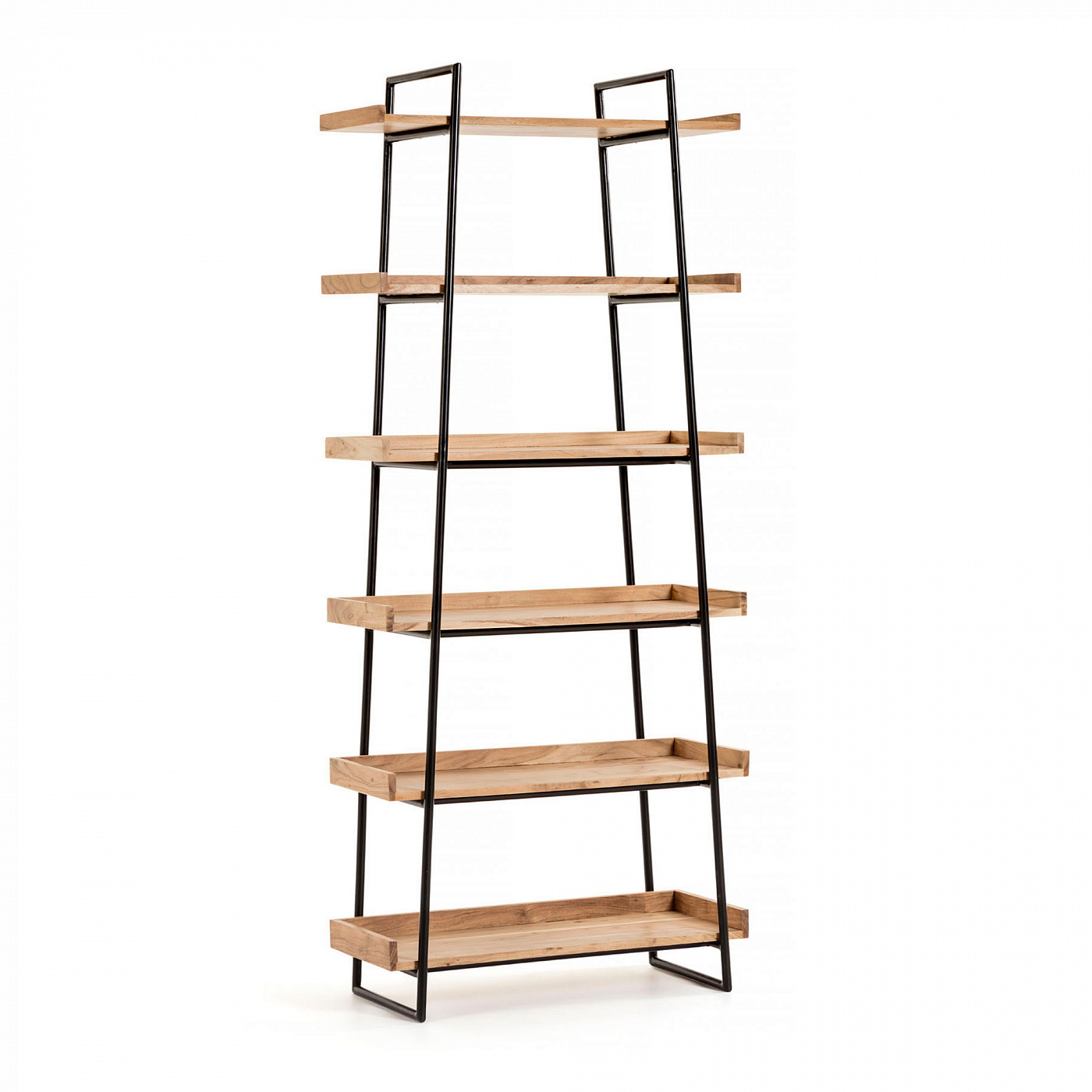 071789 Большой стеллаж 80x187 акация La Forma Basi  - Вид №2