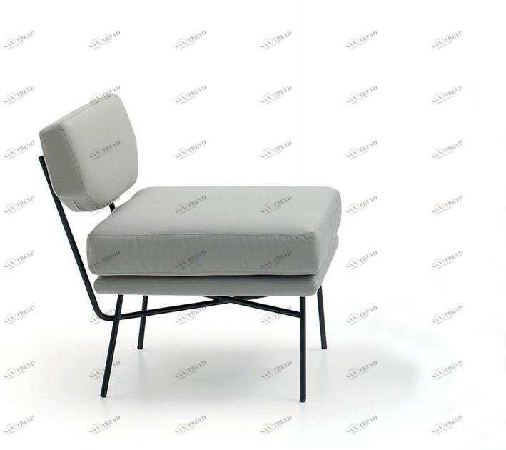 arflex Кресло с тканевой обивкой Elettra sun-id-1505438