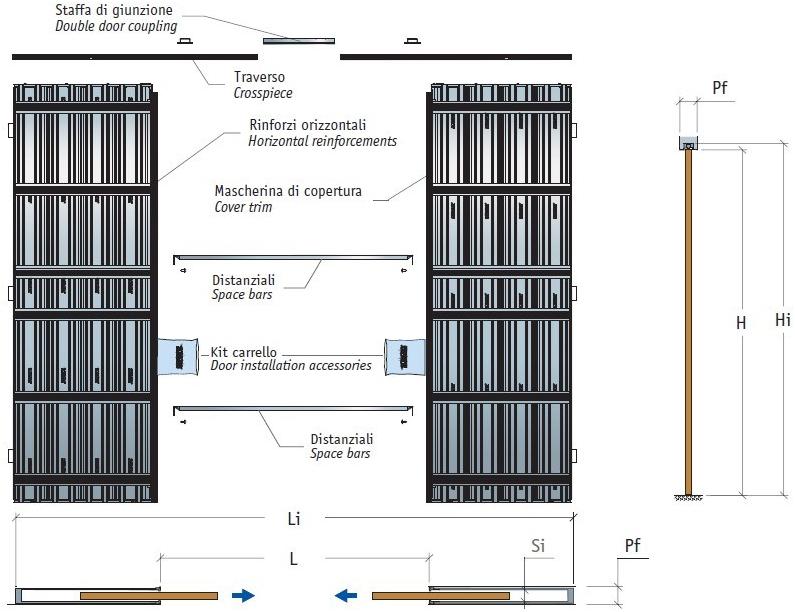 Scrigno Рама стойки для раздвижных стеновых дверей Essential sun-id-1367375 - Вид №15