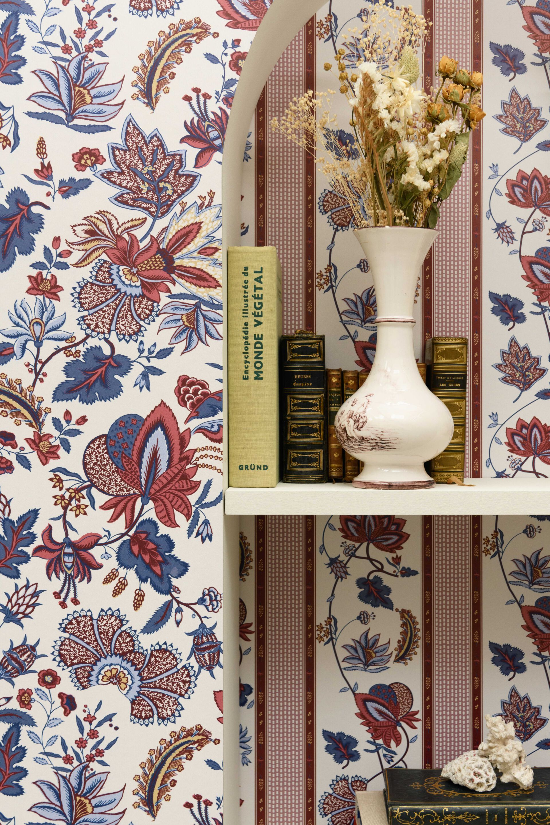 Цветочные узоры нетканые обои LELIEVRE Quenin-Belle Époque ARCH-00113395 - Вид №5