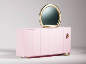 Шкаф из МДФ с распашными дверями