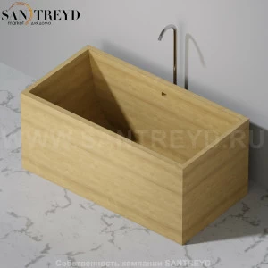 UWD PUARI Ванна свободностоящая 134 см из дуба puari134.oak