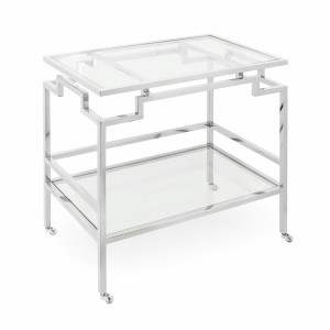 450243-02 ABHIKA ТЕЛЕЖКА HOLLY H72 72X47 SILVER