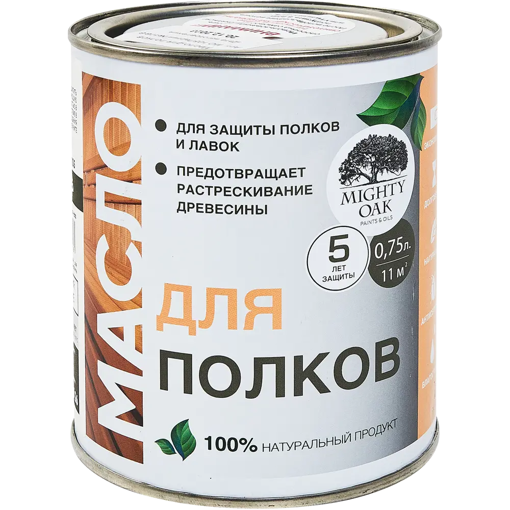 Mighty Oak: Натуральное масло для банных полков и саун 89363400 STLM-1492347