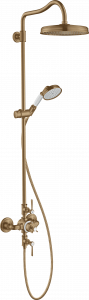 16572140 Showerpipe с термостатом и верхним душем 240 1jet AXOR MONTREUX