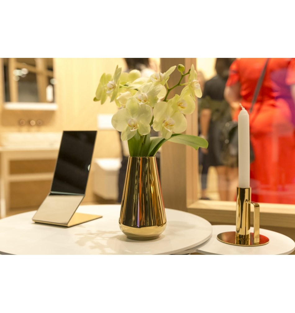 FROST Зеркало 4122, стол » золото Нержавеющая сталь Золото U4122-GO  - Вид №8