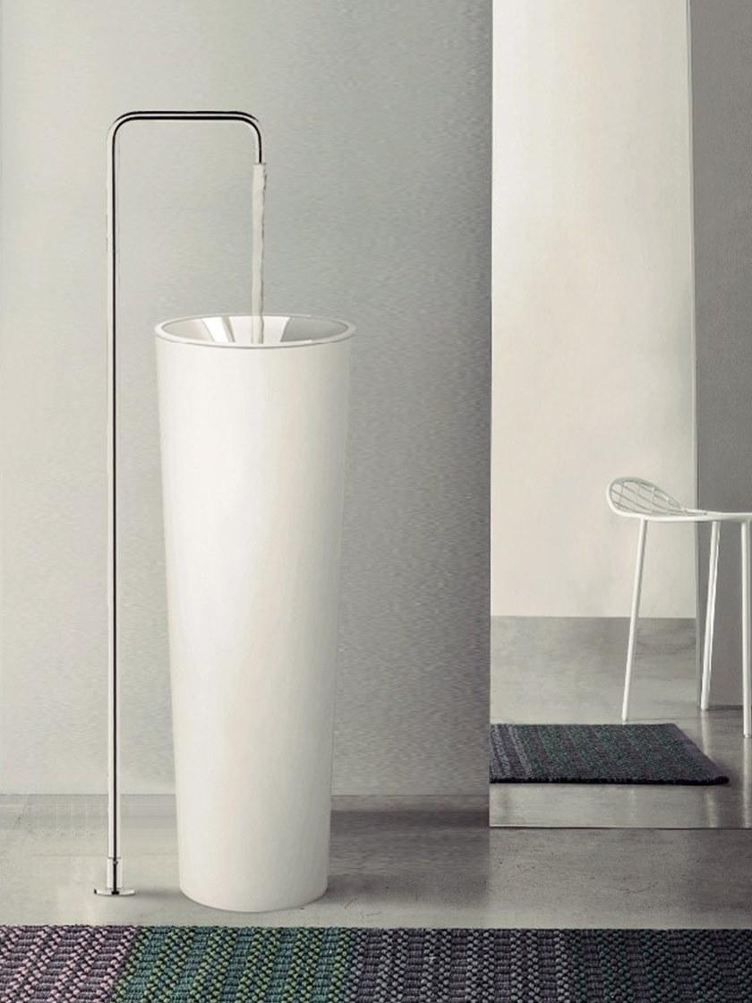 Water Evolution Излив из хромированной латуни для умывальника Flow sun-id-1397720 - Вид №1